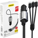 DUDAO NABÍJAČKA DO AUTO USB/LIGHTNING/USB C