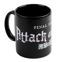 Black Attack On Titan Hrnček Attack on Titan Originálne hrnčeky 350 ml