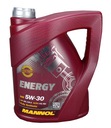 MANNOL SYNTETICKÝ MOTOROVÝ OLEJ 5W30 ENERGY 5L