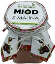 Med s ovocím a malinami 230g