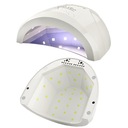 UV LED hybridná lampa 24W/48W biela Semilac Motion Sensor