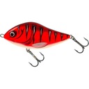 Wobler Salmo Slider 7cm 21g Sinking RED WAKE QSD446