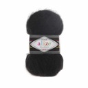 Alize Mohair Klasický mohér / 60 black