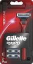 Gillette Mach3 Red Star Razor 3 Last