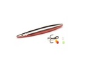 D - LINE THRU SANDEEL SAVAGE GEAR LURE 12,5 cm 19 g Black & Red UV (58337