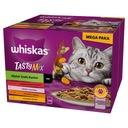 WHISKAS mokré krmivo pre mačky, mix príchutí v omáčke, vrecúška 24x85 g