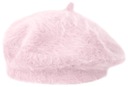 Crazy angora BERET Noblesný nadýchaný cz22304-4