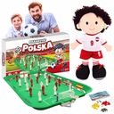 FUTBALOVÝ SET NA VEĽKÝCH PRUŽINÁCH NA STOL + MASKOT FUTBALA