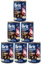 BRIT PREMIUM JUNIOR MOKRÁ MORKA 6x400g