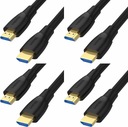 Unitek High Speed ​​​​HDMI - HDMI 2.0 4K kábel 10m čierny x4