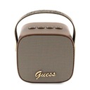 Guess Bluetooth reproduktor GUWSB2P4SMW Speaker mini hnedý/bown 4G Leather