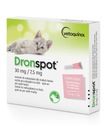 Vetoquinol Dronspot 2 pipety po 0,35 ml