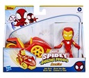 STAVEBNÉ VOZIDLO HASBRO SPIDEY A JEHO ÚŽASNÍ PRIATELIA IRON RACER 10 CM