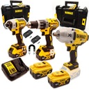 DeWalt COMBO sada DCK266P2 + DCF899NT kľúč Rázový skrutkovač