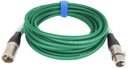 SOMMER STAGE GREEN XLR MIC KÁBEL 7,5 m