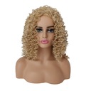 MATNÁ blond parochňa afro curls + čiapka ZDARMA