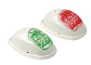 LED NAVIGAČNÉ LAMPY 12V PRE LODE BIELA ​​SET