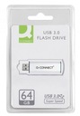 Pamäťový kľúč Q-CONNECT USB 3 0 64 GB