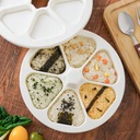 Trojuholníkový tvar sushi forma onigiri ryža ra