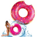 NAFUKOVACIE KOLESO VEĽKÝ VODNÝ MATRAC NA BAZÉN DONUT KOLESO 90CM XXL