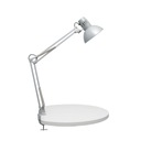 Stolná lampa s klipom MAULstudy SILVER Lamp