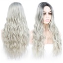 OMBRE WIG grey grey popol VLNY dlhé vlasy