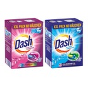 DASH Laundry kapsule 3v1 bielej farby 2x 60 ks