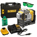 ZELENÝ KRÍŽOVÝ LASER 3 LÚČKY 3x 360° 2,0Ah DeWalt DCE089D1G