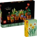 LEGO CREATOR ICON Malé rastliny 10329 + LEGO Daffodils 40747