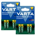 8x batéria R03/AAA VARTA R2U 1000 mAh (blistre)