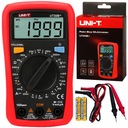 MULTIMETER MERAČ PRÚDU DIGITÁLNY TESTER NAPÄTIA BATÉRIE LCD UT33B+ SADA