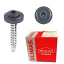 FARMÁRSKE SKRUTKY 4,8x35 RAL 7024 TORX FARMÁRSKE 250ks WDD-48035 KLIMAS