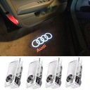 LED PROJEKTORY DVERÍ LOGO AUDI A4 B9 2015-2020