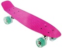 Skateboard Fiszka LED PINK PLAYGROUND