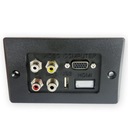 Multimediálny panel VGA, HDMI, 3xRCA, Jack 3,5 mm