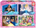 Puzzle 50 80 100 150 Disney princezien