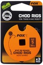 Fox Chod Rigs Standard 30lb č.5 8cm (3 ks)