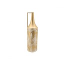 Váza DKD Home Decor Gold Metal Cream Tropical L