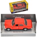 MODEL WELLY 1:34 AUTO MERCEDES BENZ 220 RED