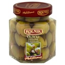 Rolnik Zelené olivy s mandľou Mediterana 314 ml