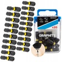 GRAFITOVÉ BROTY TORX TX30 NÁRAZOVÉ HROTY 25MM 20EL