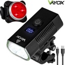 SET BIKE LIGHT PREDNÉ ZADNÉ VAYOX LED LIGHT