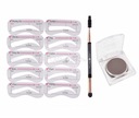 Set na líčenie obočia Stamp Brows 10 Cappuccino