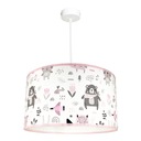 TEDDY PINK 1 LED STROPNÝ STROPNÝ ZÁSADNÝ LAMPA