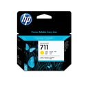 3x org maskara HP 711 Yellow CZ136A pre T120 T520