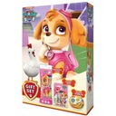 Paw Patrol Skye sada bomby do kúpeľa 100g + balzam na pery 4,4g + gél na pery