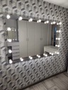 MIRROR SILVER IV 150x100 make-up hollywood visage