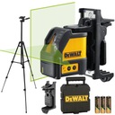 Zelený krížový laser + statív DeWALT DW088CG