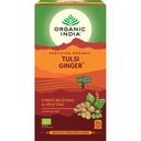 Ginger Tulsi Tea Organic India 25 vrecúšok