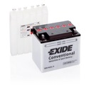 EXIDE BATÉRIA NA BICYKEL 12V 28AH 280A P+ ELEKTROLYT v cene 184x124x169